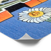  groeten uit het reisaffiche van Arizona Poster (Hoek)