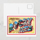  groeten uit het Rocky-gebergte Briefkaart (Voorkant / Achterkant)