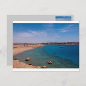 Groeten uit het Rode Zee, Sharm el Sheikh, Egypte Briefkaart (Voorkant / Achterkant)
