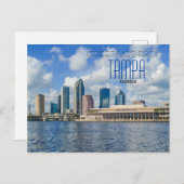 Groeten uit het Schilderachtig Briefkaart Tampa Fl (Voorkant / Achterkant)