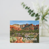 Groeten uit het Schilderachtig woestijnBriefkaart  Briefkaart (Staand voorkant)