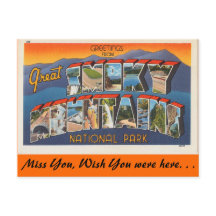 Groeten uit het Smoky-gebergte