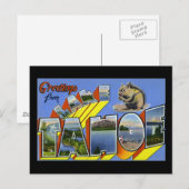 Groeten uit het Tahoe-meer Briefkaart (Voorkant / Achterkant)