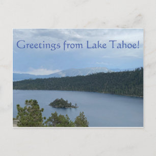 Groeten uit het Tahoe-meer! Briefkaart