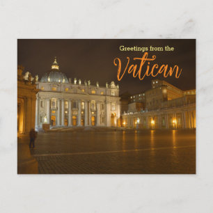 Groeten uit het Vaticaan Italië Reizen Briefkaart