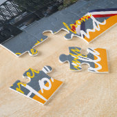 Groeten uit Holland Rotterdam Skyline Legpuzzel (Zijkant)