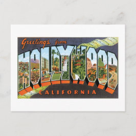 Groeten uit Hollywood! Briefkaart