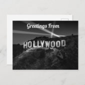 Groeten uit Hollywood Briefkaart (Voorkant / Achterkant)