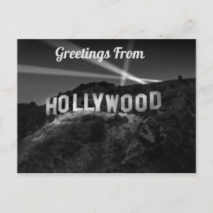 Groeten uit Hollywood Briefkaart