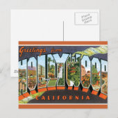 Groeten uit Hollywood Briefkaart (Voorkant / Achterkant)