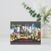Groeten uit Hollywood California,  Briefkaart (Staand voorkant)
