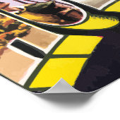 Groeten uit Hollywood California,  Poster (Hoek)