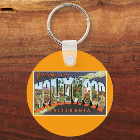 Groeten uit Hollywood! Sleutelhanger (Voorkant)