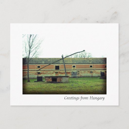 Groeten uit Hongarije Briefkaart (Voorkant)