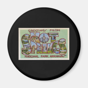 Groeten uit Hot Springs National Park Arkansas Magneet