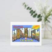 groeten uit Houston, Texas, Briefkaart (Staand voorkant)