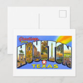 groeten uit Houston, Texas, Briefkaart (Voorkant / Achterkant)