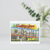  groeten uit Huntsville, Alabama Briefkaart (Staand voorkant)