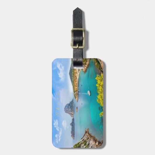 Groeten uit Ibiza Bagagelabel (Voorkant verticaal)