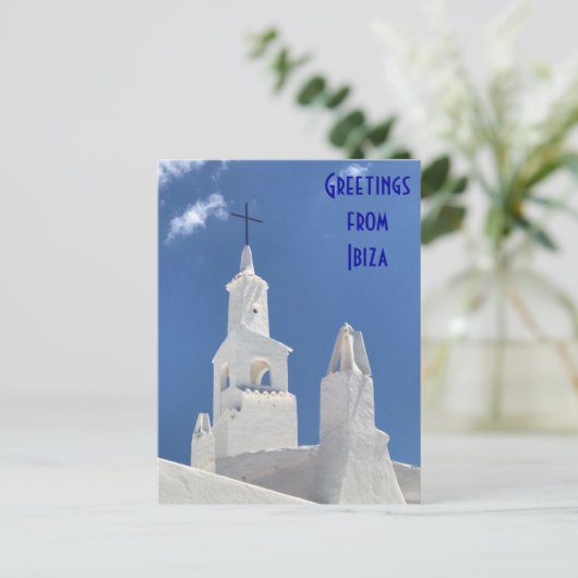 Groeten uit Ibiza Briefkaart (Staand voorkant)