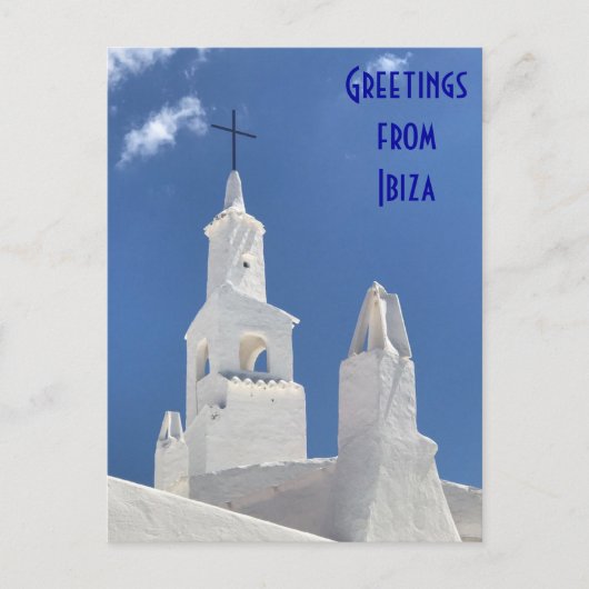 Groeten uit Ibiza Briefkaart (Voorkant)