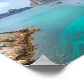 Groeten uit Ibiza Poster (Hoek)