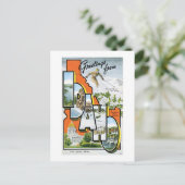 Groeten uit Idaho! Briefkaart (Staand voorkant)