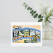 Groeten uit Idaho! Briefkaart (Staand voorkant)