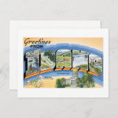 Groeten uit Idaho! Briefkaart (Voorkant / Achterkant)
