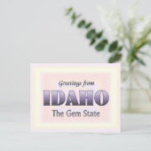 Groeten uit Idaho Briefkaart (Staand voorkant)