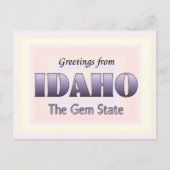 Groeten uit Idaho Briefkaart (Voorkant)