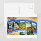  groeten uit Idaho Briefkaart (Voorkant / Achterkant)