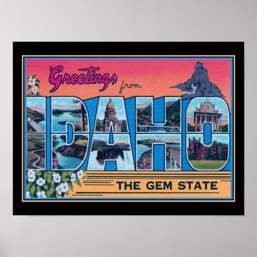 Groeten uit Idaho Poster (Voorkant)