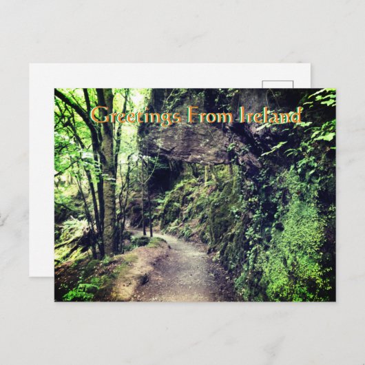 Groeten uit Ierland Briefkaart (Voorkant / Achterkant)