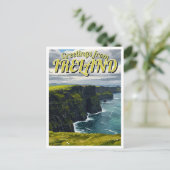 Groeten uit Ierland Cliffs of Moher Briefkaart (Staand voorkant)