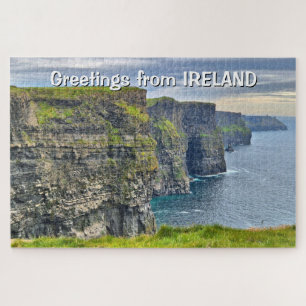 Groeten uit Ierland: Magnifieke Kliffen van Moher Legpuzzel