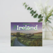 Groeten uit Ierland Schilderachtig Briefkaart (Staand voorkant)