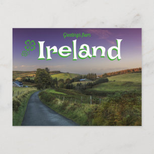 Groeten uit Ierland Schilderachtige Briefkaart