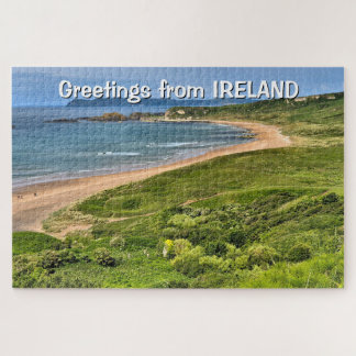 Groeten uit Ierland: White Park Bay Legpuzzel