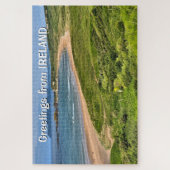 Groeten uit Ierland: White Park Bay Legpuzzel (Verticaal)