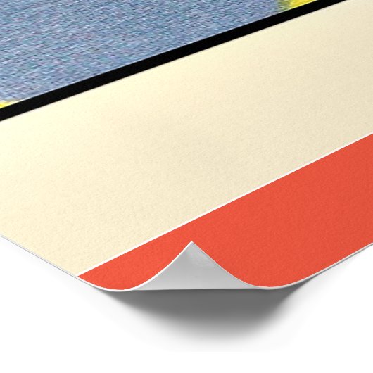 Groeten uit Illinois Poster (Hoek)