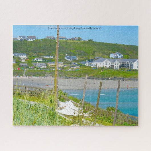 Groeten uit Inchydoney Clonakilty Ierland Legpuzzel (Horizontaal)