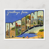 Groeten uit Indiana Briefkaart (Voorkant)