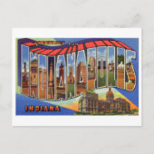 Groeten uit Indianapolis Briefkaart (Voorkant)