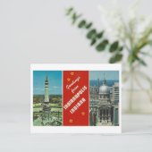 Groeten uit Indianapolis, Indiana Vintage Briefkaart (Staand voorkant)