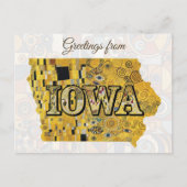 Groeten uit Iowa Briefkaart (Voorkant)