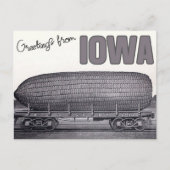 Groeten uit Iowa -  reizen Briefkaart (Voorkant)