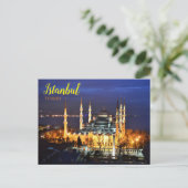 Groeten uit Istanboel Turkije Briefkaart (Staand voorkant)