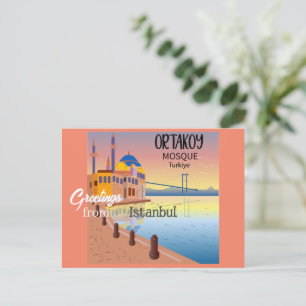 Groeten uit Istanbul Turkije Briefkaart