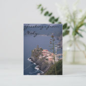 Groeten uit Italië... Briefkaart (Staand voorkant)